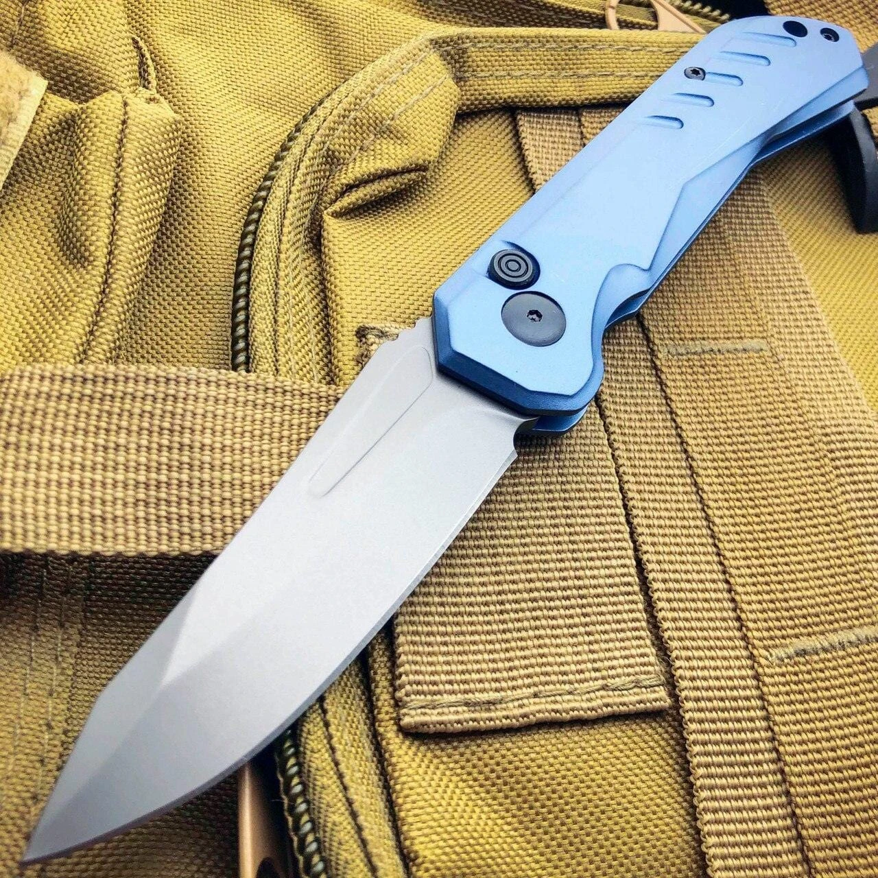 Survival Military Hunting Switch Blade Pocket Knife 10 Survival Military Hunting Switch Blade Pocket Knife - Image 8