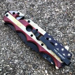 TAC FORCE Spring Opening Assisted SKULL Tactical Rescue USA FLAG Pocket Knife 9 TAC FORCE Spring Opening Assisted SKULL Tactical Rescue USA FLAG Pocket Knife -BLADE ADDICT Sales blade addict pocket knives tac force spring opening assisted skull tactical rescue usa flag pocket knife 23017205432519