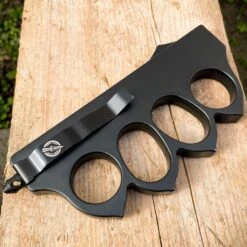 US 1918 Trench Brass Knuckle OTF 10 US 1918 Trench Brass Knuckle OTF -BLADE ADDICT Sales blade addict pocket knives us 1918 trench brass knuckle otf 24266927243463