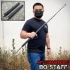 48" SILVER EXPANDABLE BO STAFF 2 48" SILVER EXPANDABLE BO STAFF -BLADE ADDICT Sales blade addict self defense 48 silver expandable bo staff 29437394059463