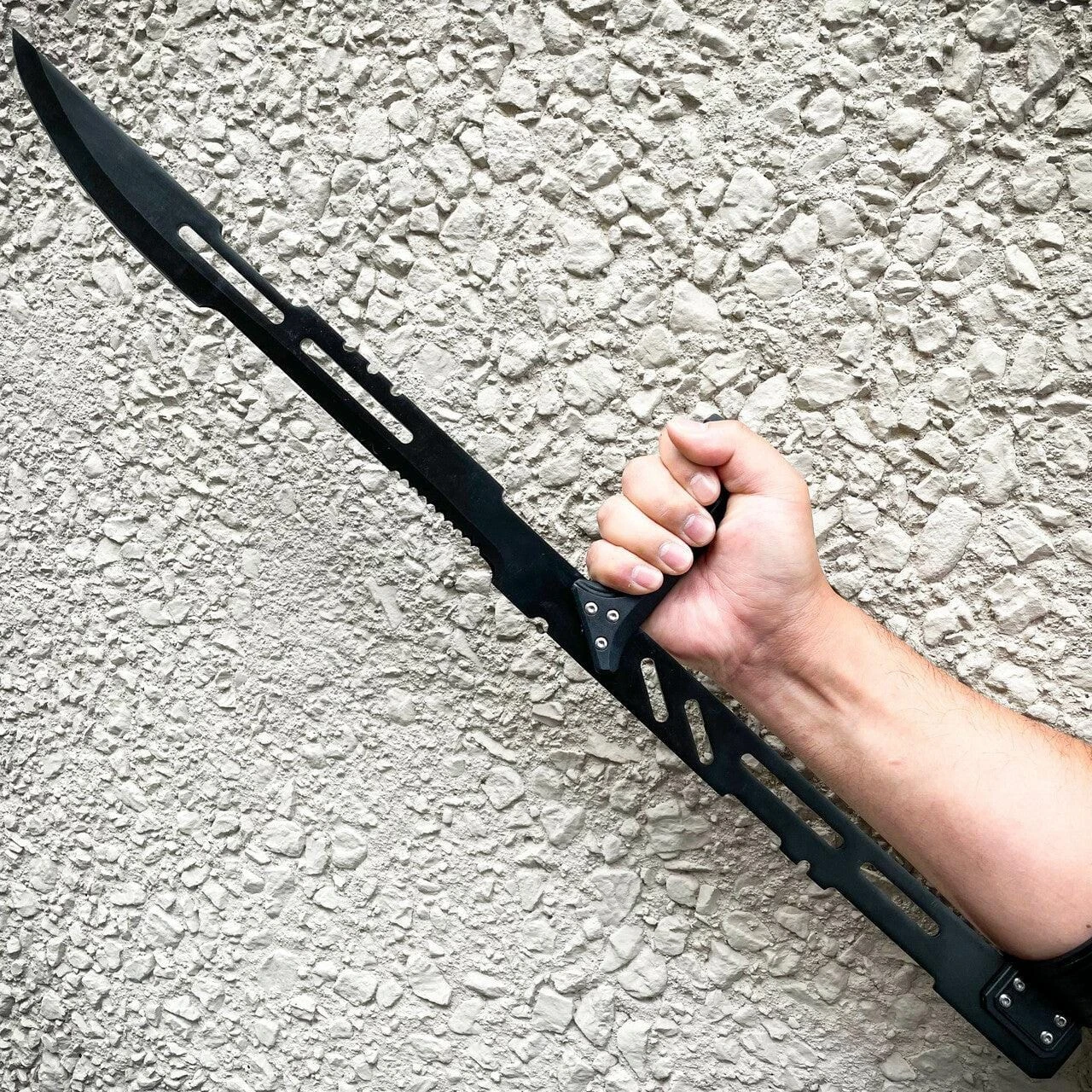 2 PACK COMBO 27.5" LARGE BLOOD RAYNE NINJA VAMPIRE MACHETE SWORD BLADE KNIFE 4 2 PACK COMBO 27.5" LARGE BLOOD RAYNE NINJA VAMPIRE MACHETE SWORD BLADE KNIFE - Image 2