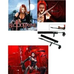 2 PACK COMBO 27.5" LARGE BLOOD RAYNE NINJA VAMPIRE MACHETE SWORD BLADE KNIFE 21 2 PACK COMBO 27.5" LARGE BLOOD RAYNE NINJA VAMPIRE MACHETE SWORD BLADE KNIFE -BLADE ADDICT Sales blade addict sword 2 pack combo 27 5 large blood rayne ninja vampire machete sword blade knife 30647430316231