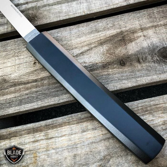 37" Japanese Samurai Sword Katana Fixed Blade Shirasaya Ninja Bushido Knife WOOD 7 37" Japanese Samurai Sword Katana Fixed Blade Shirasaya Ninja Bushido Knife WOOD - Image 5
