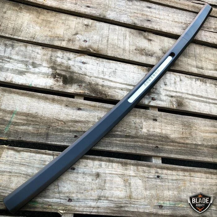 37" Japanese Samurai Sword Katana Fixed Blade Shirasaya Ninja Bushido Knife WOOD 8 37" Japanese Samurai Sword Katana Fixed Blade Shirasaya Ninja Bushido Knife WOOD - Image 6