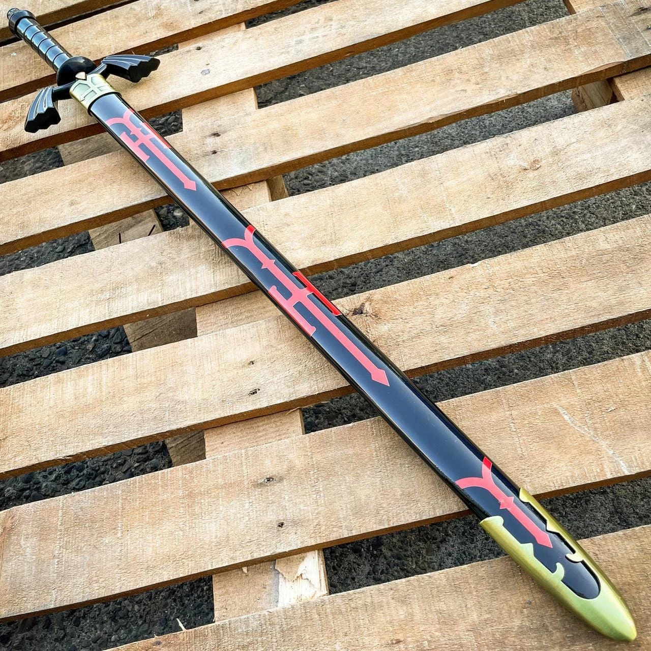 39" Legend Of Zelda Twilight Princess Replica Master Sword Ocarina Of Time Link NEW 11 39" Legend Of Zelda Twilight Princess Replica Master Sword Ocarina Of Time Link NEW - Image 9