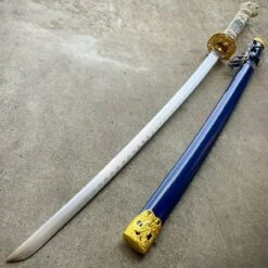 40" Blue Dragon NINJA Bushido SAMURAI KATANA Japanese Sword Carbon Steel Blade -BLADE ADDICT Sales blade addict sword 40 blue dragon ninja bushido samurai katana japanese sword carbon steel blade 28068553294023