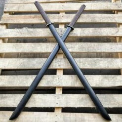 Japanese Samurai Twin Katana Blades Set Steel Swords TSuba Dual W/ Backstrap NEW -BLADE ADDICT Sales blade addict sword japanese samurai twin katana blades set steel swords tsuba dual w backstrap new 31428810342599