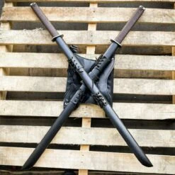 Japanese Samurai Twin Katana Blades Set Steel Swords TSuba Dual W/ Backstrap NEW -BLADE ADDICT Sales blade addict sword japanese samurai twin katana blades set steel swords tsuba dual w backstrap new 31428813783239
