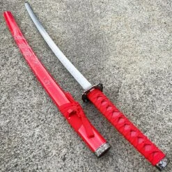 Red Dragon Samurai Katana Sword