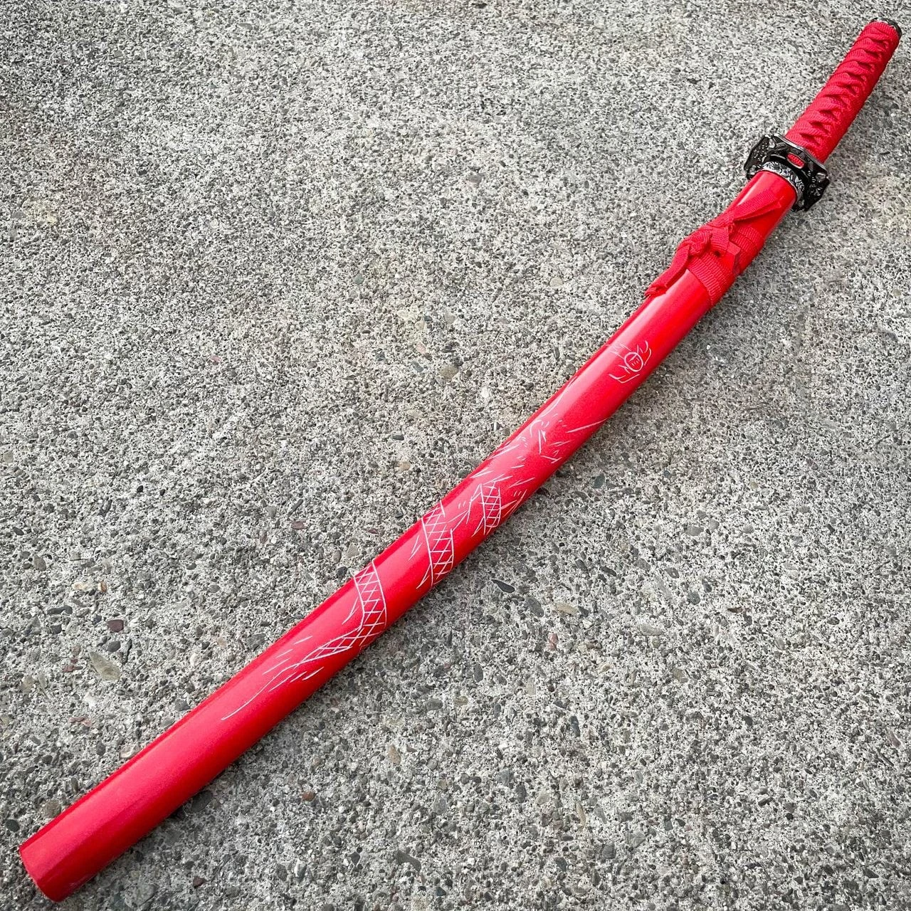Red Dragon Samurai Katana Sword 7 Red Dragon Samurai Katana Sword - Image 5