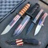 5PC AMERICAN USA FLAG PATRIOTIC KNIFE SET -BLADE ADDICT Sales blade addict tactical set 5pc american usa flag patriotic knife set 22542723121351