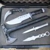 5PC Silver Tactical Set -BLADE ADDICT Sales blade addict tactical set 5pc silver tactical set 22542764048583