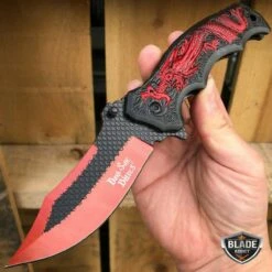 6 PC Red Slayer Tactical Set 13 6 PC Red Slayer Tactical Set -BLADE ADDICT Sales blade addict tactical set 6 pc red slayer tactical set 23017555132615