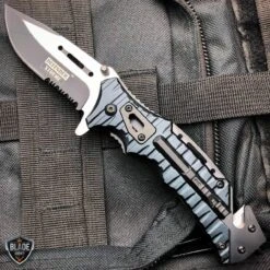 6PC BLACK CAMPING SURVIVAL SET -BLADE ADDICT Sales blade addict tactical set 6pc black camping survival set 22542755299527