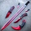 6PC Red Demon Set 2 6PC Red Demon Set -BLADE ADDICT Sales blade addict tactical set 6pc red demon set 22542677246151