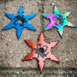 3 PC Set Ninja Throwing Stars Anime Shuriken Knife Blade Six-Sided -BLADE ADDICT Sales blade addict throwing knives 3 pc set ninja throwing stars anime shuriken knife blade six sided 23657150316743