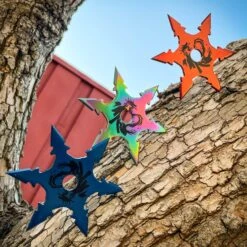 3 PC Set Ninja Throwing Stars Anime Shuriken Knife Blade Six-Sided -BLADE ADDICT Sales blade addict throwing knives 3 pc set ninja throwing stars anime shuriken knife blade six sided 23657150415047