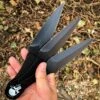 3PC BLACK SKULL 9" Military Tactical Kunai Throwing Knife Fixed Blade + Sheath 1 3PC BLACK SKULL 9" Military Tactical Kunai Throwing Knife Fixed Blade + Sheath -BLADE ADDICT Sales blade addict throwing knives 3pc black skull 9 military tactical kunai throwing knife fixed blade sheath 15730383355992