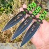 3PC Zombie Kunai Throwing Knives Set -BLADE ADDICT Sales blade addict throwing knives 3pc zombie kunai throwing knives set 28865786118343