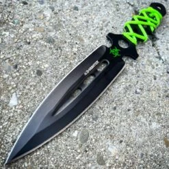 3PC Zombie Kunai Throwing Knives Set -BLADE ADDICT Sales blade addict throwing knives 3pc zombie kunai throwing knives set 28865789460679
