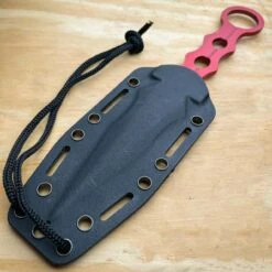 9" Ninja Tactical Fixed Blade Naruto Kunai Karambit Throwing Neck Knife RED -BLADE ADDICT Sales blade addict throwing knives 9 ninja tactical fixed blade naruto kunai karambit throwing neck knife red 28561795612871