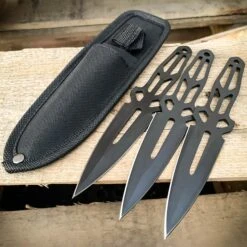 3 PC 6.5" Tactical Ninja Hunting Combat Naruto Kunai Throwing Knife + Sheath 16 3 PC 6.5" Tactical Ninja Hunting Combat Naruto Kunai Throwing Knife + Sheath -BLADE ADDICT Sales blade addict throwing knives b1 3 pc 6 5 tactical ninja hunting combat naruto kunai throwing knife sheath 23895496392903