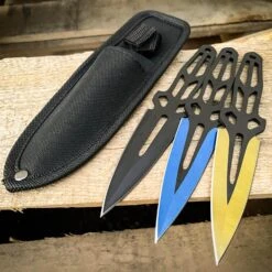 3 PC 6.5" Tactical Ninja Hunting Combat Naruto Kunai Throwing Knife + Sheath 14 3 PC 6.5" Tactical Ninja Hunting Combat Naruto Kunai Throwing Knife + Sheath -BLADE ADDICT Sales blade addict throwing knives b3 3 pc 6 5 tactical ninja hunting combat naruto kunai throwing knife sheath 23895496261831
