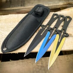 3 PC 6.5" Tactical Ninja Hunting Combat Naruto Kunai Throwing Knife + Sheath 15 3 PC 6.5" Tactical Ninja Hunting Combat Naruto Kunai Throwing Knife + Sheath -BLADE ADDICT Sales blade addict throwing knives c3 3 pc 6 5 tactical ninja hunting combat naruto kunai throwing knife sheath 23895496229063