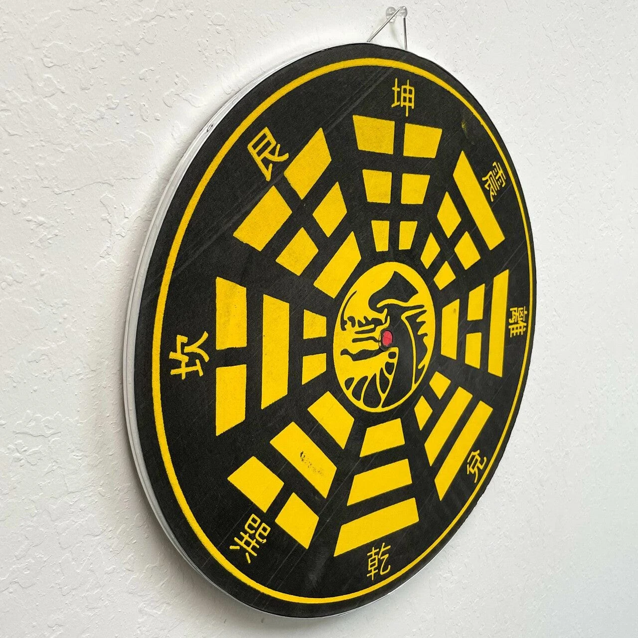 LARGE 14.6" Asian Dragon THROWING KNIFE TARGET BOARD Ninja Training Practice NEW 4 LARGE 14.6" Asian Dragon THROWING KNIFE TARGET BOARD Ninja Training Practice NEW - Image 2