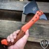 12" Orange SURVIVAL TOMAHAWK TACTICAL THROWING AXE W SHEATH -BLADE ADDICT Sales bladeaddictknives axes 12 orange survival tomahawk tactical throwing axe w sheath 407430725659
