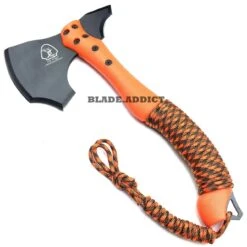 12" Orange SURVIVAL TOMAHAWK TACTICAL THROWING AXE W SHEATH 8 12" Orange SURVIVAL TOMAHAWK TACTICAL THROWING AXE W SHEATH -BLADE ADDICT Sales bladeaddictknives axes 12 orange survival tomahawk tactical throwing axe w sheath 407430856731