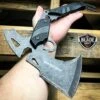 13" SURVIVAL TOMAHAWK TACTICAL THROWING AXE STONEWASH BATTLE Hatchet -BLADE ADDICT Sales bladeaddictknives axes 13 survival tomahawk tactical throwing axe stonewash battle hatchet 399573319707