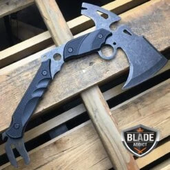 13" SURVIVAL TOMAHAWK TACTICAL THROWING AXE STONEWASH BATTLE Hatchet 8 13" SURVIVAL TOMAHAWK TACTICAL THROWING AXE STONEWASH BATTLE Hatchet -BLADE ADDICT Sales bladeaddictknives axes 13 survival tomahawk tactical throwing axe stonewash battle hatchet 399574466587