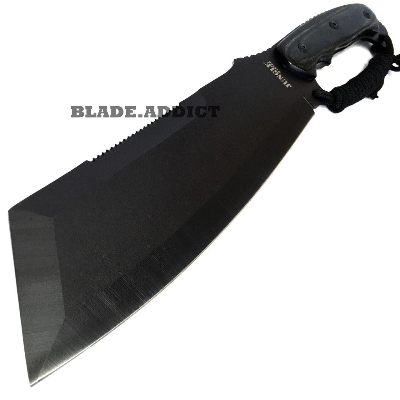 16" JUNGLE Cleaver MACHETE Full Tang Hunting Knife 4 16" JUNGLE Cleaver MACHETE Full Tang Hunting Knife - Image 2