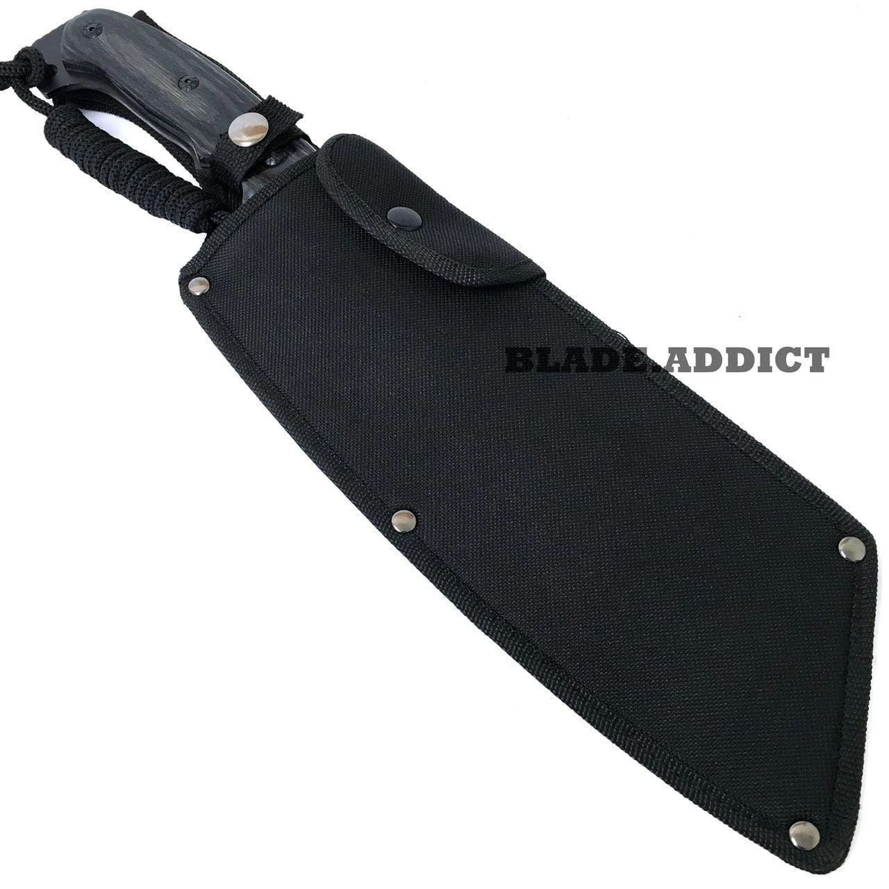 16" JUNGLE Cleaver MACHETE Full Tang Hunting Knife 7 16" JUNGLE Cleaver MACHETE Full Tang Hunting Knife - Image 5