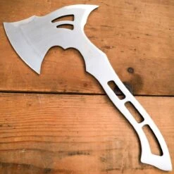 Full Tang Stainless Steel Tomahawk Throwing Axe Hatchet Camping Axe