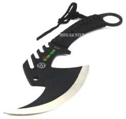 Zombie Hunting Hatchet Axe - Black 6 Zombie Hunting Hatchet Axe - Black -BLADE ADDICT Sales bladeaddictknives axes zombie hunting hatchet axe black 323738107931