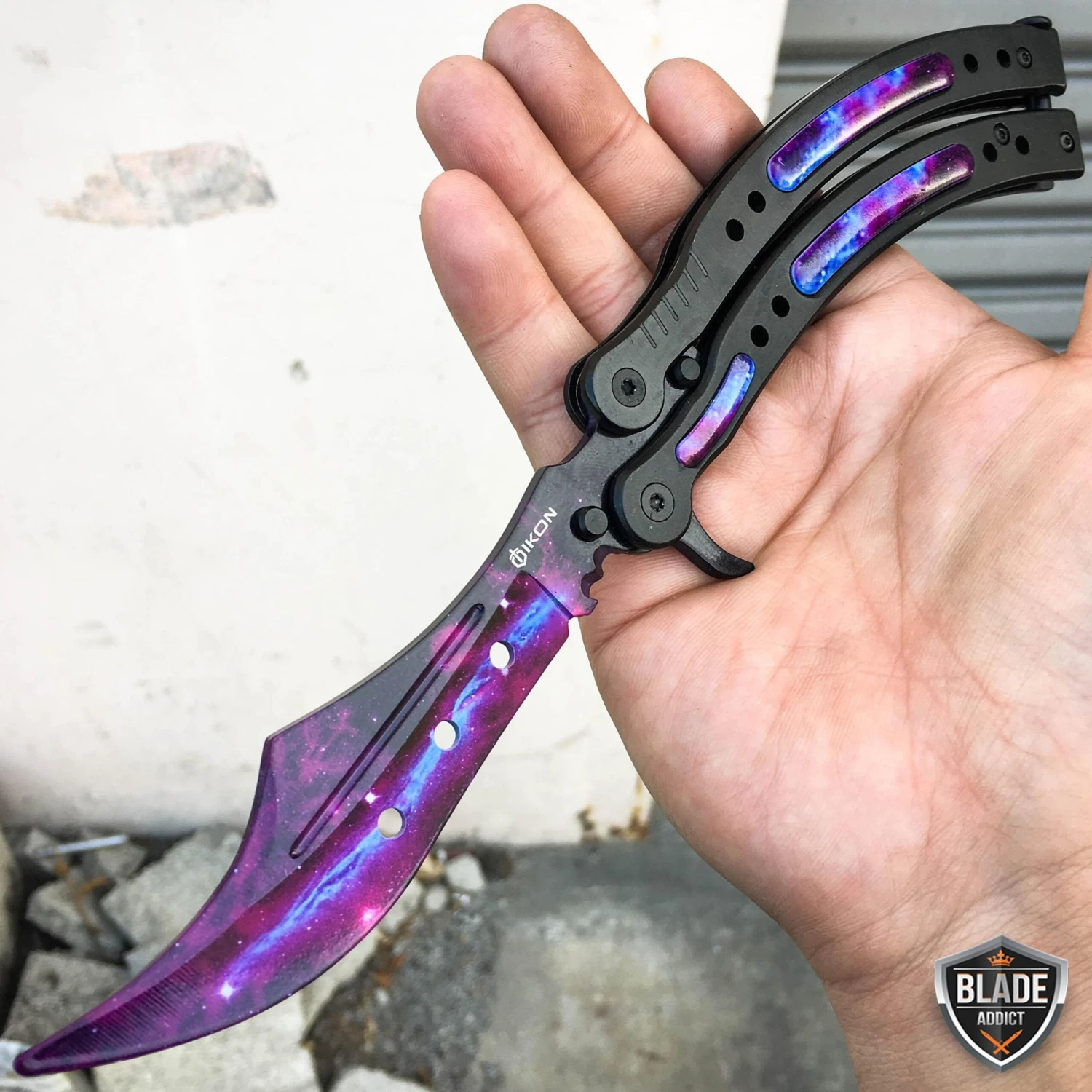 CSGO Butterfly Balisong Trainer Tactical Knife + Case Tool (PHASE 2) 4 CSGO Butterfly Balisong Trainer Tactical Knife + Case Tool (PHASE 2) - Image 2