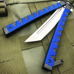 9.5" Samurai Japanese Style Tanto Blade Balisong Butterfly Knife 14 9.5" Samurai Japanese Style Tanto Blade Balisong Butterfly Knife -BLADE ADDICT Sales bladeaddictknives butterfly knife 9 5 samurai japanese style tanto blade balisong butterfly knife 15249593630808
