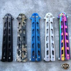 Striker Balisong Butterfly Knife -BLADE ADDICT Sales bladeaddictknives butterfly knife striker balisong butterfly knife 12786681217112