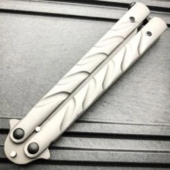 Vortex Balisong Butterfly Knife -BLADE ADDICT Sales bladeaddictknives butterfly knife vortex balisong butterfly knife 15249574756440