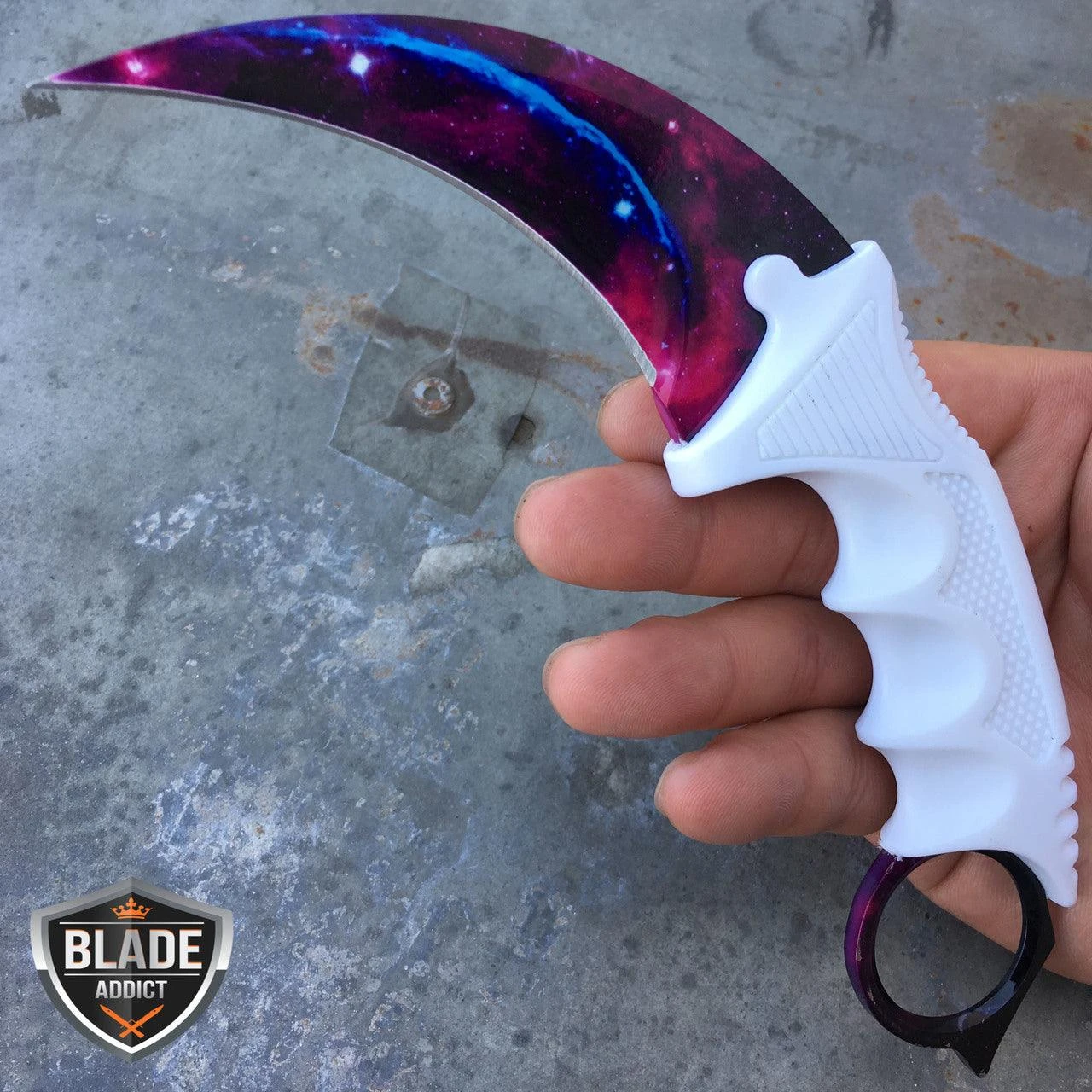 2PC COMBAT KARAMBIT NECK KNIFE Hunting BOWIE FIXED BLADE GALAXY 6 2PC COMBAT KARAMBIT NECK KNIFE Hunting BOWIE FIXED BLADE GALAXY - Image 4