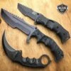 3PC BLACK TACTICAL COUNTER-STRIKE CSGO HUNTSMAN Set -BLADE ADDICT Sales bladeaddictknives csgo 3pc black tactical counter strike csgo huntsman set 407287726107