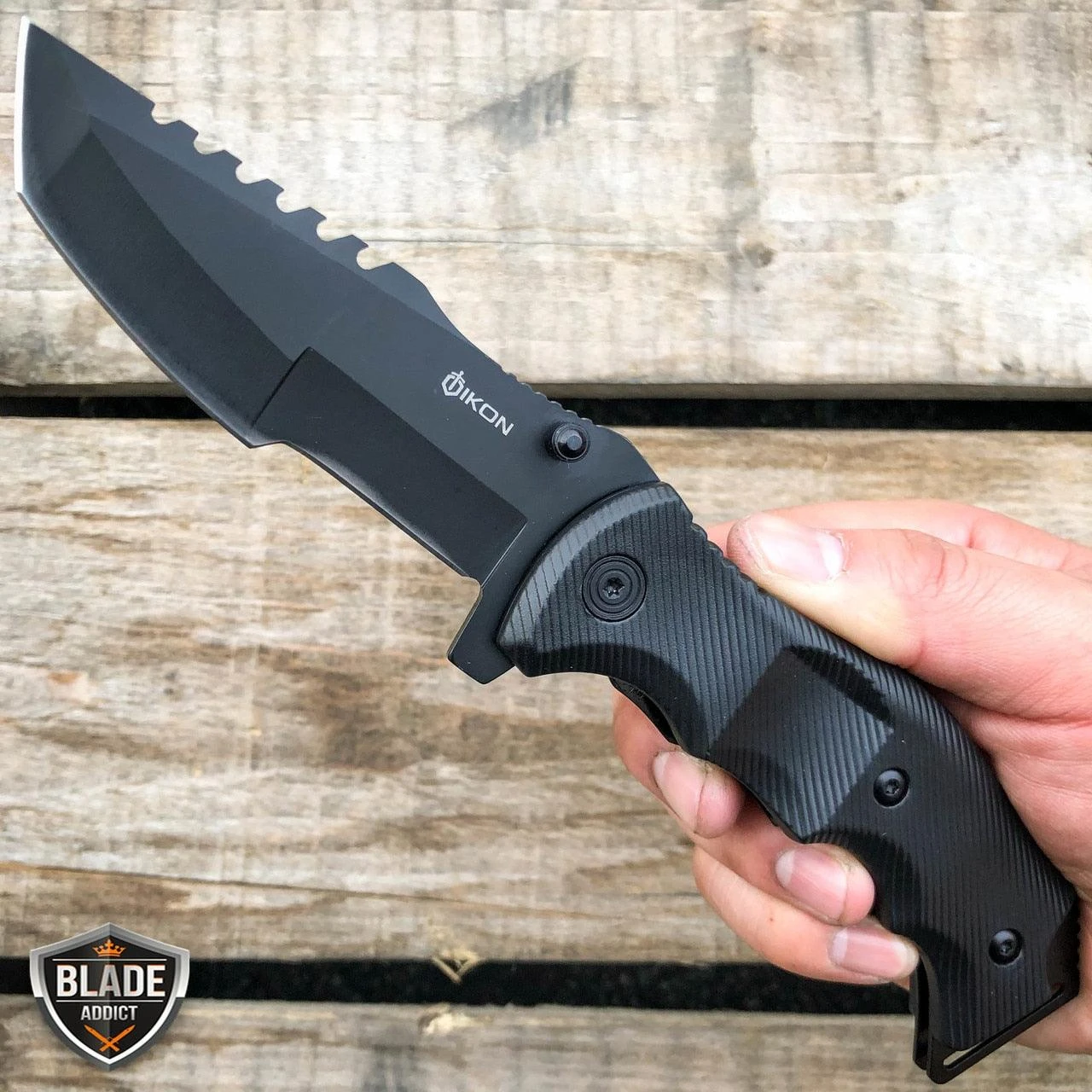 9" CSGO Tactical G10 Folding Spring Assisted Pocket Knife 6 9" CSGO Tactical G10 Folding Spring Assisted Pocket Knife - Image 4