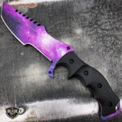 New Arrival -BLADE ADDICT Sales bladeaddictknives csgo csgo tactical galaxy huntsman fixed blade knife cs go bowie survival hunting new 3906752348248