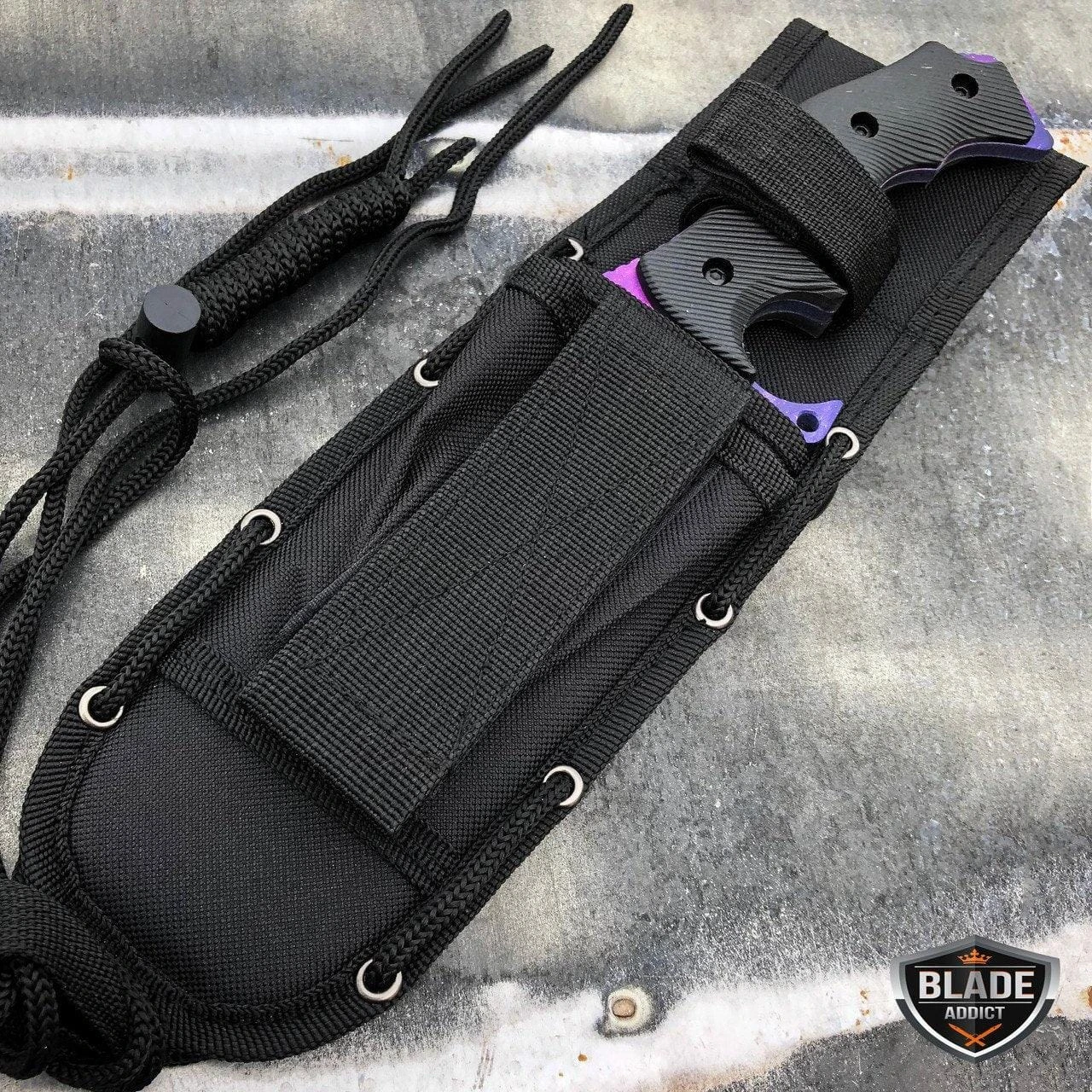 CSGO Tactical GALAXY Huntsman Fixed Blade Knife CS:GO Bowie Survival Hunting NEW 7 CSGO Tactical GALAXY Huntsman Fixed Blade Knife CS:GO Bowie Survival Hunting NEW - Image 5