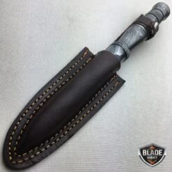 10.25" Damascus Fixed Blade Knife Tri Dagger Hand Forged Kris Blade 9 10.25" Damascus Fixed Blade Knife Tri Dagger Hand Forged Kris Blade -BLADE ADDICT Sales bladeaddictknives fixed blade 10 25 damascus fixed blade knife tri dagger hand forged kris blade 1668506976283