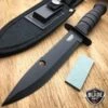 10.5" Tactical Fixed Blade Gut Hook Hunting Survival Knife W Sheath -BLADE ADDICT Sales bladeaddictknives fixed blade 10 5 tactical fixed blade gut hook hunting survival knife w sheath 323479273499
