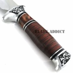 10" Full Tang Fixed Blade Hunting Knife Wood -BLADE ADDICT Sales bladeaddictknives fixed blade 10 full tang fixed blade hunting knife wood 323711369243