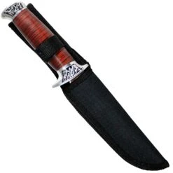 10" Wood Fixed Blade Hunting Skinning Knife -BLADE ADDICT Sales bladeaddictknives fixed blade 10 wood fixed blade hunting skinning knife 323684958235